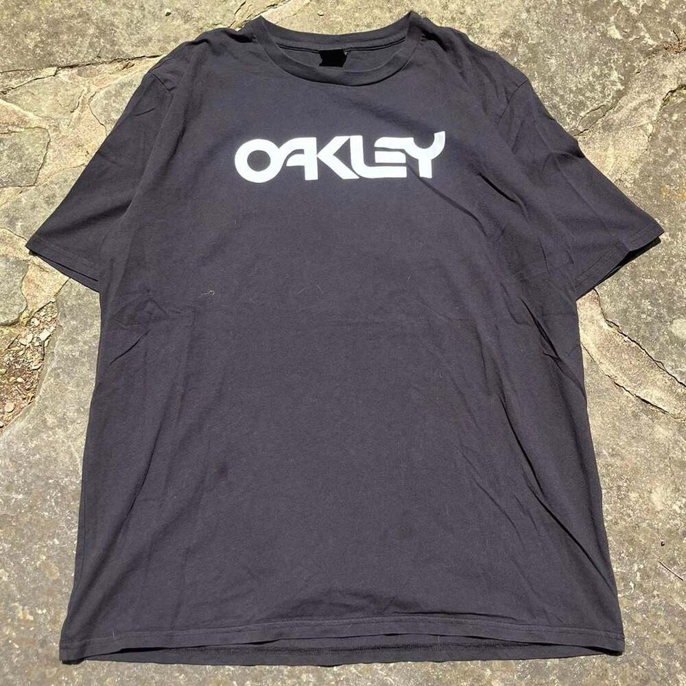 Oakley Mark II Tee 2.0 Black White Short Sleeve Casual T-Shirt 3XL
